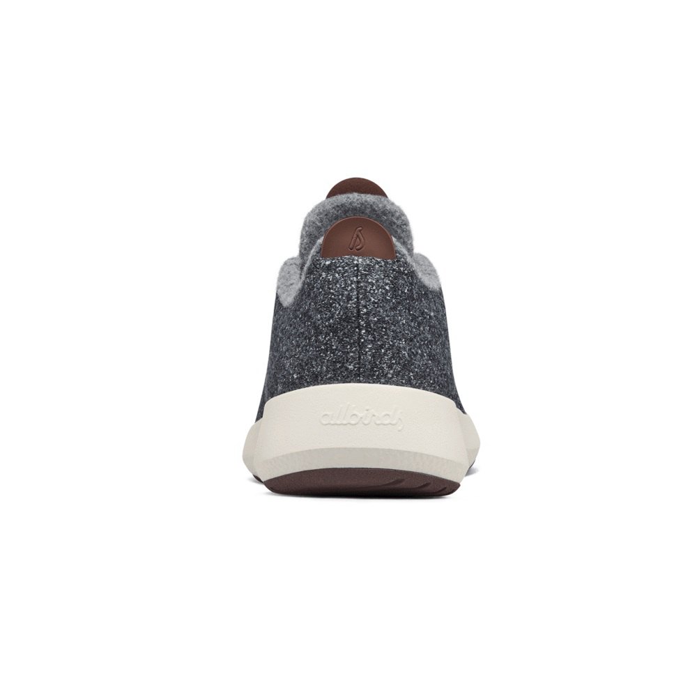 Allbirds Men\'s Wool Runner Mizzles - Sneakers Dark Grey - TUM461320